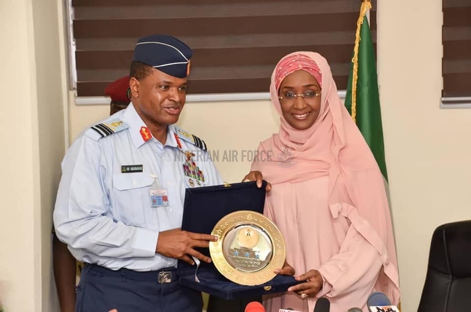 MINISTER COMMENDS NAF ON FIGHT AGAINST INSURGENCY, HUMANITARIAN INTERVENTIONS, SET TO STRENGTHEN TIES ON YOUTH EMPOWERMENT