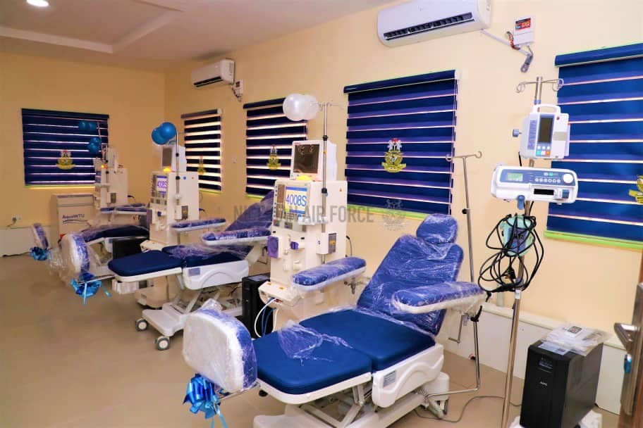 HEALTHCARE DELIVERY: NAF COMMISSIONS NEWLY CONSTRUCTED DIALYSIS CENTRE AT NAF HOSPITAL IN ABUJA