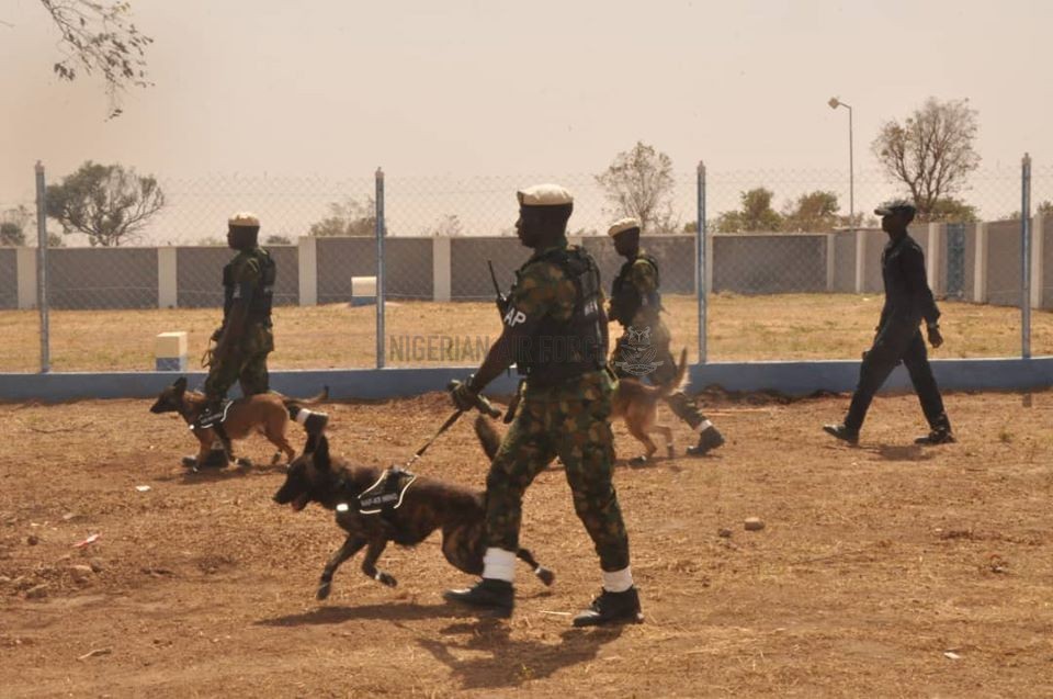 FIGHT AGAINST TERRORISM: NAF COMMISSIONS K-9 WING IN BAUCHI