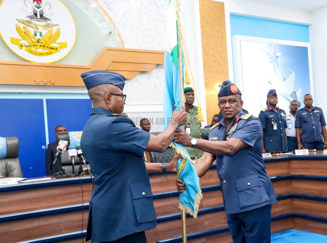 AVM ABUBAKAR ASSUMES OFFICE AS 22ND CAS, PROMISES TO BUILD ON THE LEGACIES OF HIS PREDECESSOR
