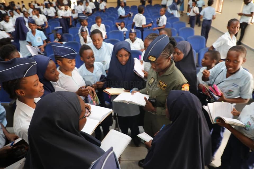 IWD 2020: NAF FEMALE PERSONNEL INSPIRE STUDENTS OF ITS GIRLS’ SCHOOLS TO BREAK BARRIERS, STRIVE FOR GREATNESS
