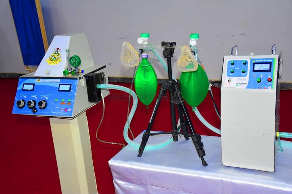 COVID-19: NAF UNVEILS LOCALLY-PRODUCED EMERGENCY VENTILATORS, APPEALS FOR PRIVATE SECTOR INVESTMENT FOR MASS PRODUCTION