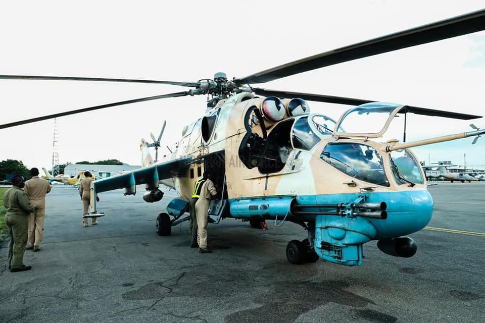 NAF ATTACK HELICOPTERS, ISR AIRCRAFT PROVIDING AIR SUPPORT IN ONGOING OPERATIONS WHIRL STROKE