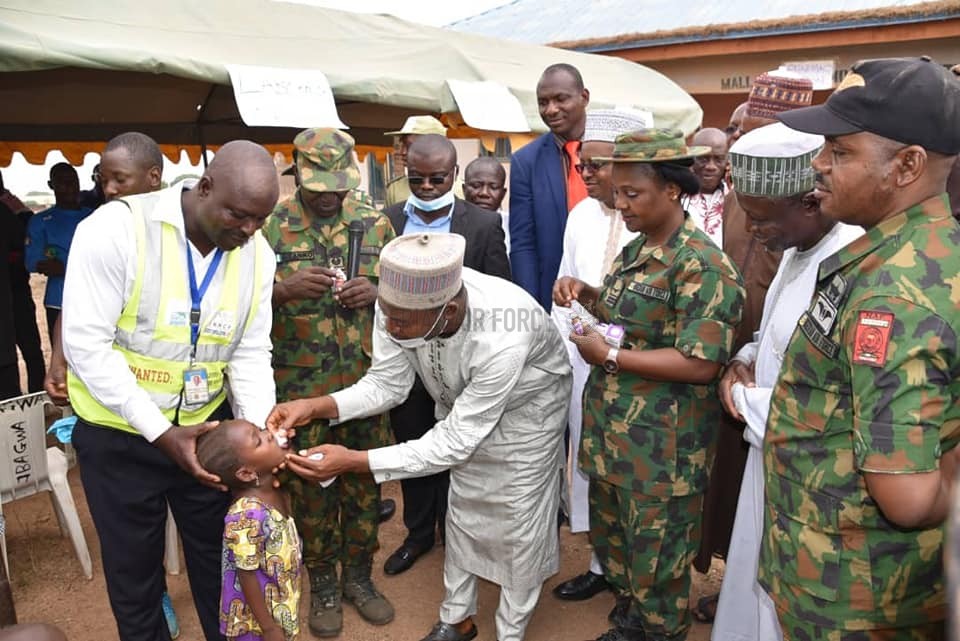 NAF FLAGS-OFF 3-DAY SPECIAL MEDICAL OUTREACH TO KUTA COMMUNITY IN SHIRORO LGA, NIGER STATE