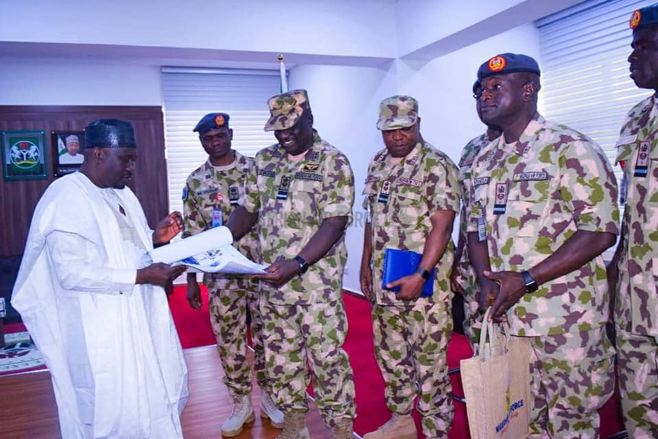 FIGHT AGAINST INSURGENCY: CAS ASSURES GOVERNOR FINTIRI OF NAF’s COMMITMENT TO SECURITY IN ADAMAWA