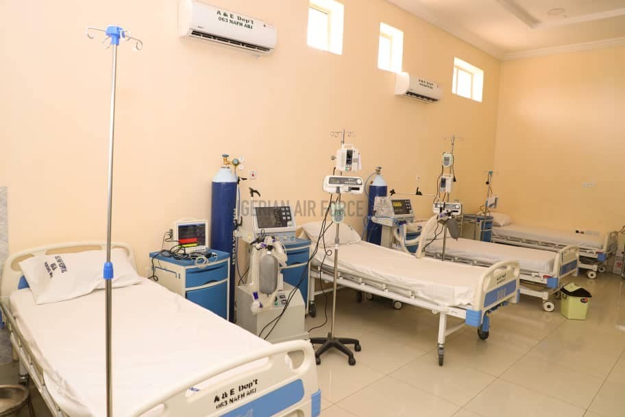 NAF CONVERTS ACCIDENT AND EMERGENCY UNIT AT ITS ABUJA HOSPITAL TO COVID-19 MANAGEMENT CENTRE