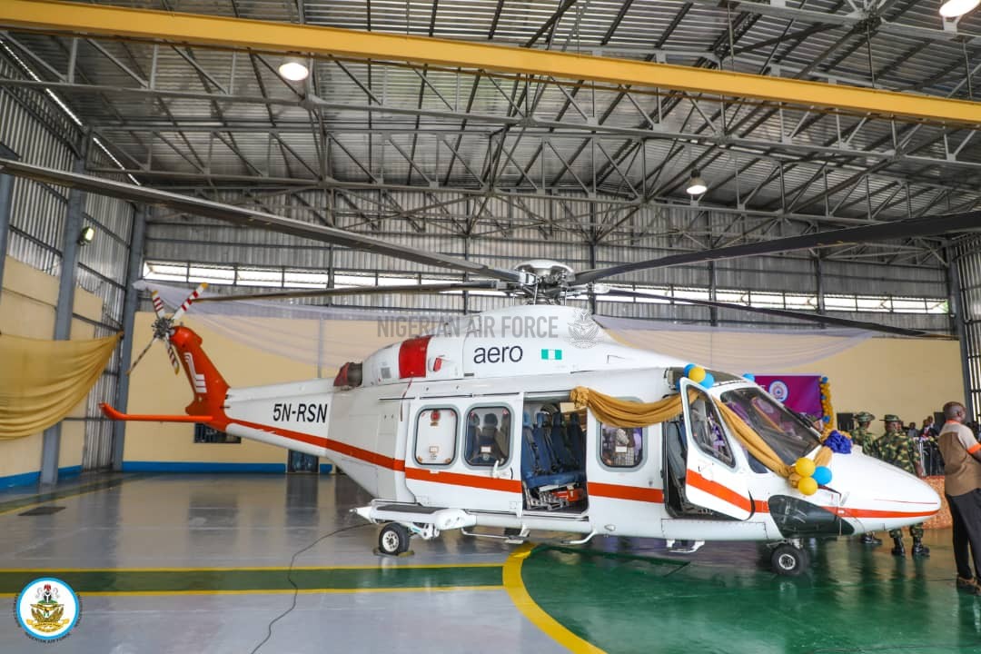 RIVERS STATE DONATES HELICOPTER TO NAF FOR PROTECTION OF CRITICAL NATIONAL INFRASTRUCTURE