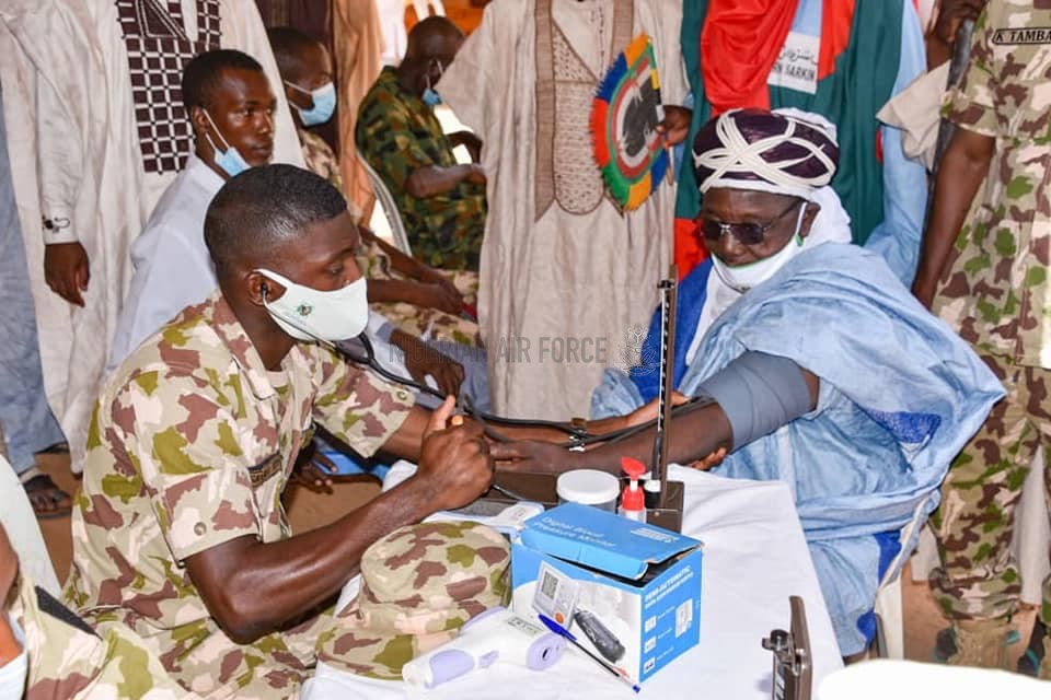 NAF FLAGS-OFF 3-DAY MEDICAL OUTREACH FOR VICTIMS OF ARMED BANDITRY ATTACK IN SOKOTO STATE