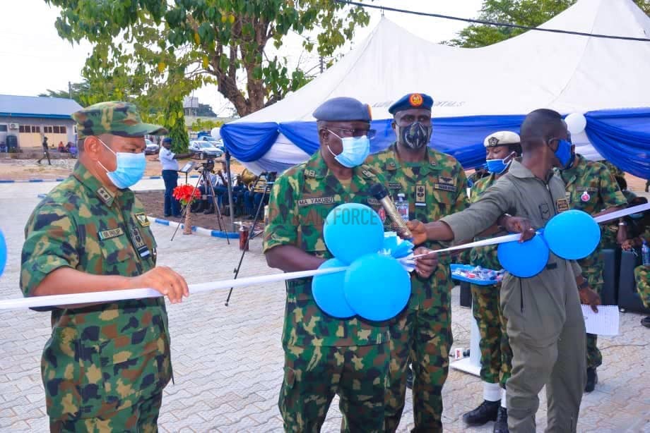 CAS CHARGES PERSONNEL TO REDEDICATE THEMSELVES TO DUTY AS HE COMMISSIONS 3 BLOCKS OF RENOVATED ACCOMMODATION FOR AIRMEN IN MAKURDI