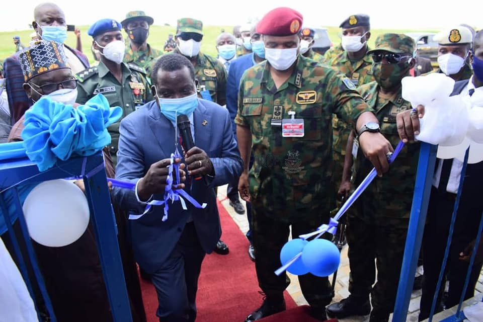 GOVERNOR LALONG LAUDS COMMITMENT OF THE CAS TO NATIONAL SECURITY, URGES NIGERIANS TO EMBRACE PEACE AS NAF COMMISSIONS INFRASTRUCTURE PROJECTS IN KERANG